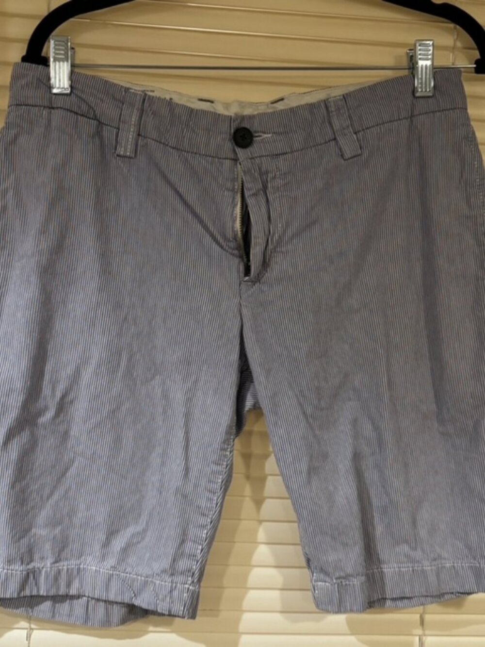 Jack Wills Blue White Strip Mens Shorts Size 32